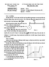 Kỳ thi học sinh giỏi cấp tỉnh THCS môn Vật lí - Năm học 2021-2022 - Sở GD&ĐT Quảng Nam (Có hướng dẫn chấm)